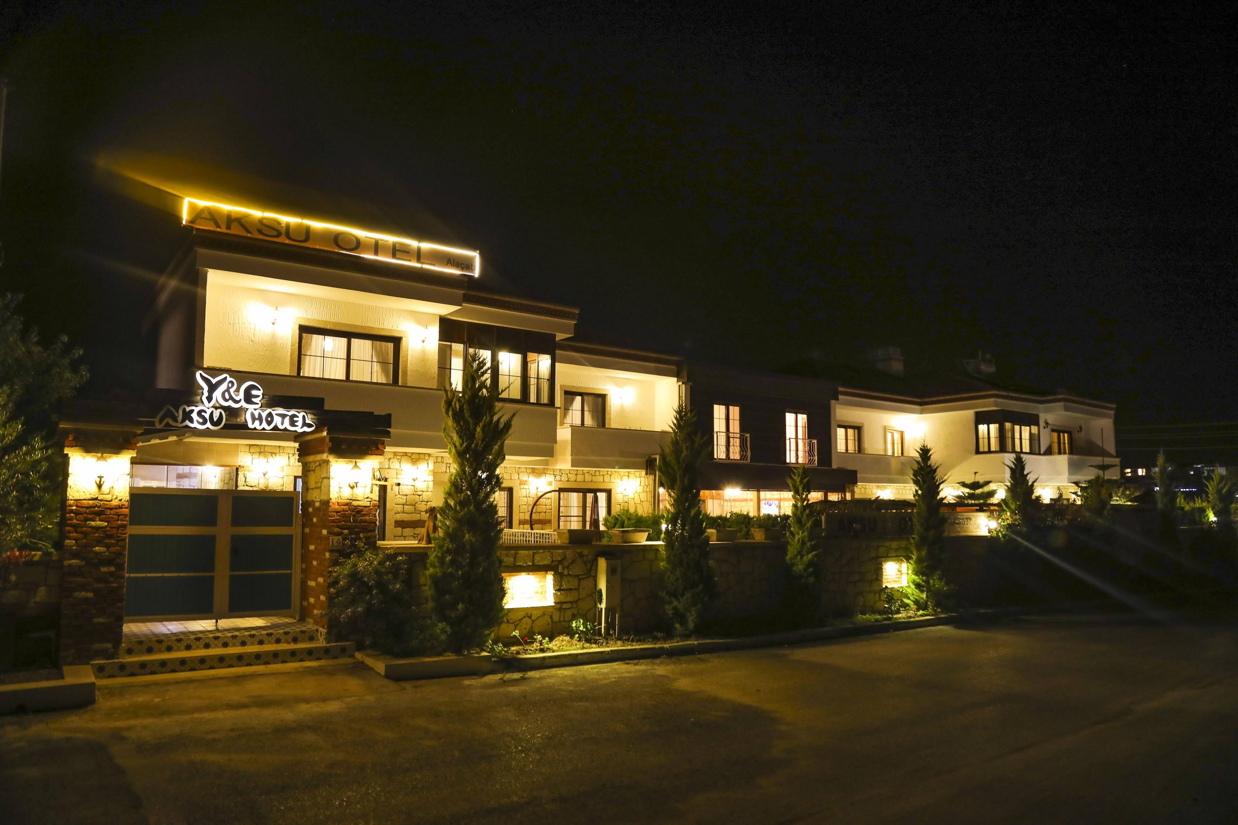 Aksu Hotel Alaçatı Buitenkant foto