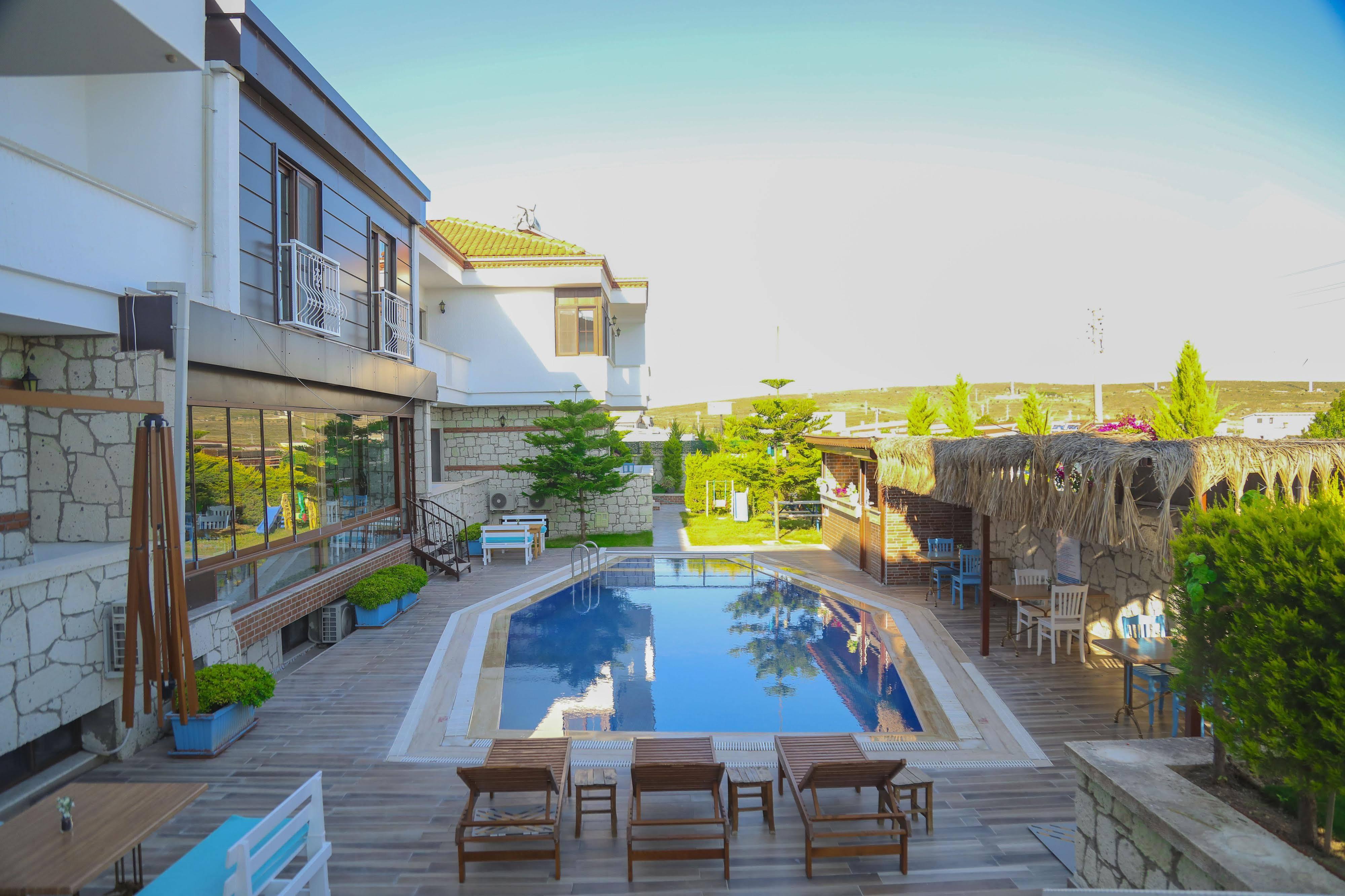 Aksu Hotel Alaçatı Buitenkant foto