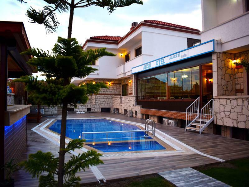 Aksu Hotel Alaçatı Buitenkant foto