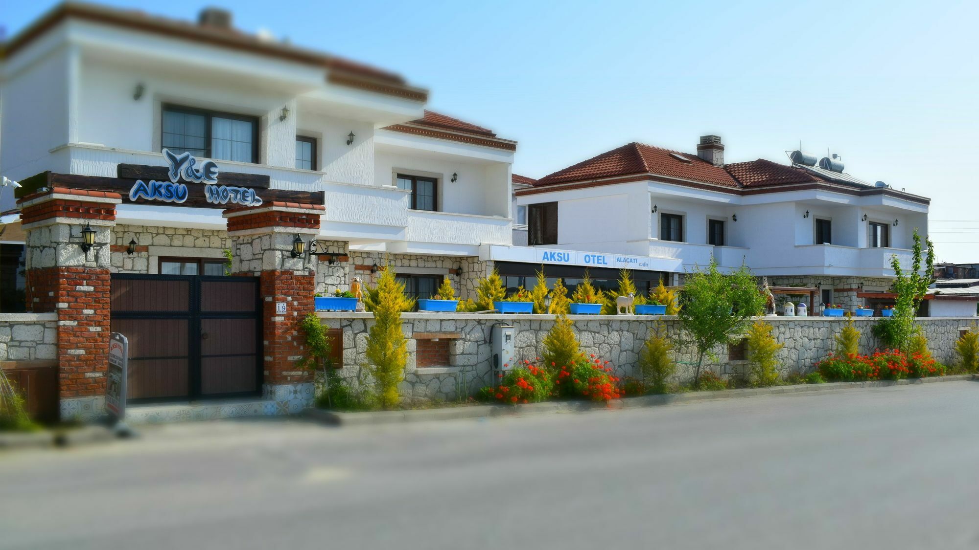 Aksu Hotel Alaçatı Buitenkant foto